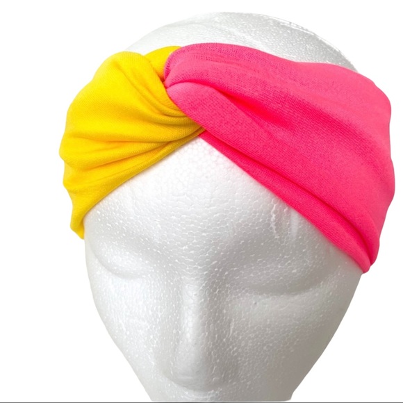 ColorBlock Twist Stretchy Headband - Picture 1 of 6